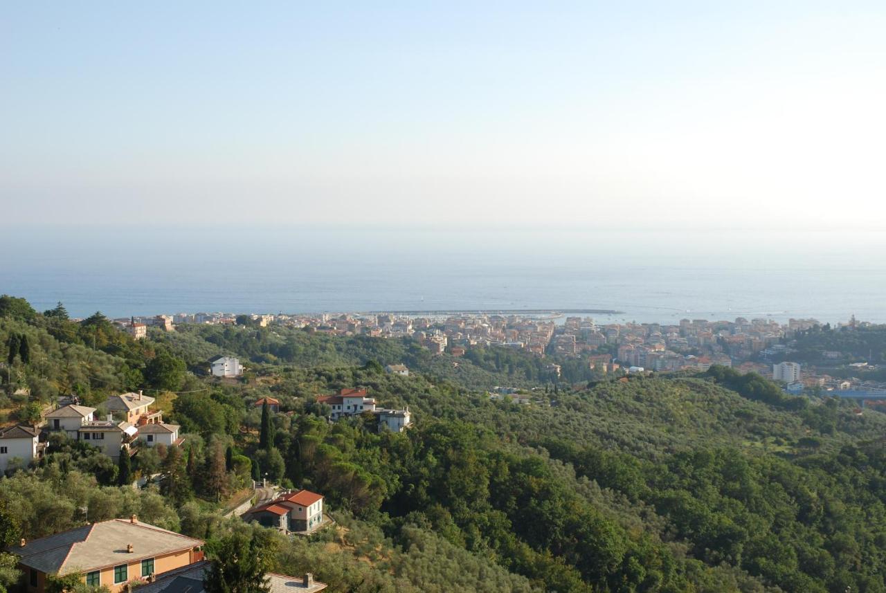 Villa Rocca Leivi Bagian luar foto