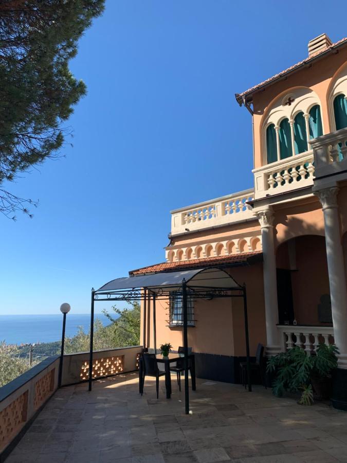 Villa Rocca Leivi Bagian luar foto