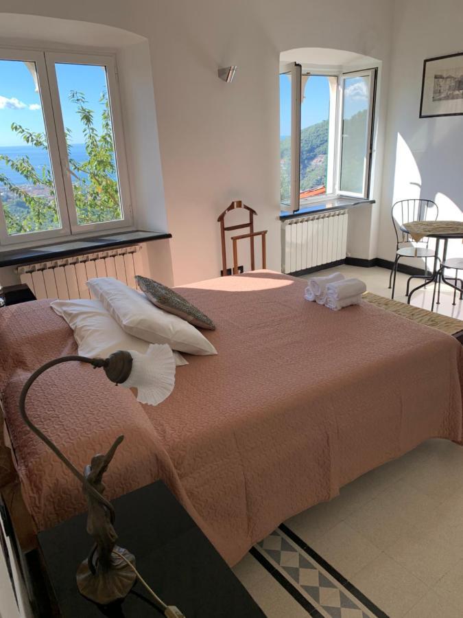 Villa Rocca Leivi Bagian luar foto