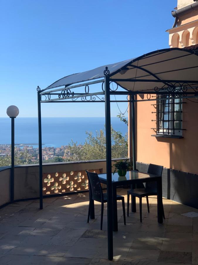 Villa Rocca Leivi Bagian luar foto