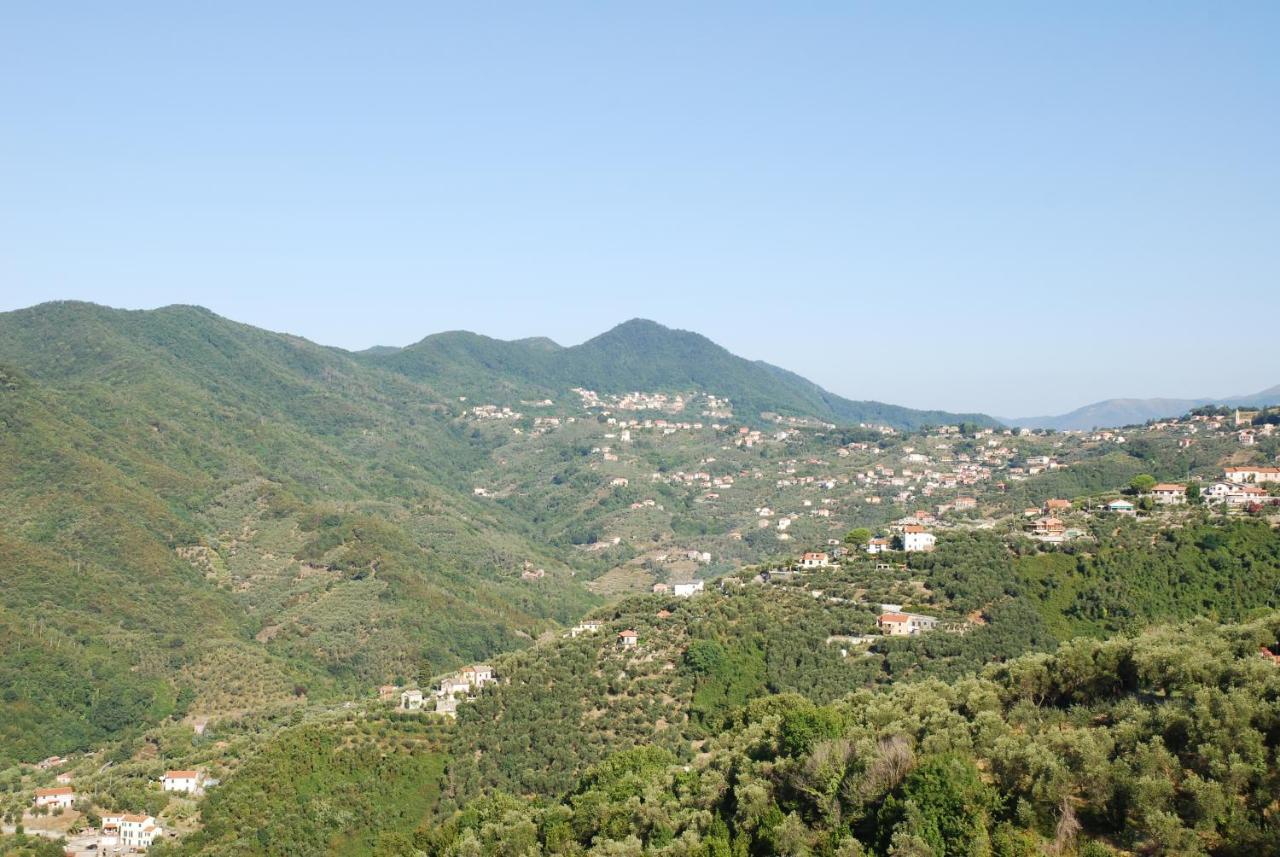 Villa Rocca Leivi Bagian luar foto